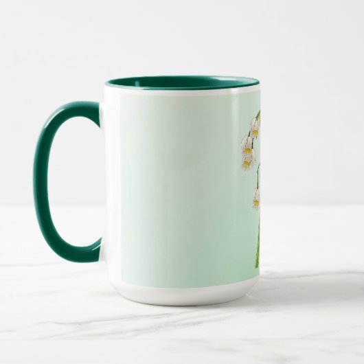 Mai Mois de naissance Fleur de café Mug (Gauche)