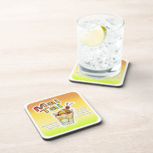 MAI TAI COCKTAIL RECEPT KUNST BIER ONDERZETTER