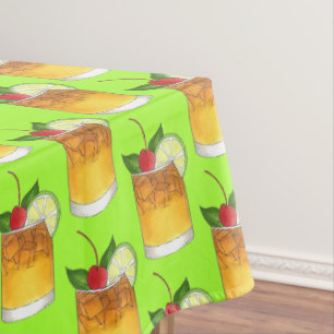 Mai Tai Hawaii Matai Hawaiian Tiki Bar Cocktail HI Tafelkleed