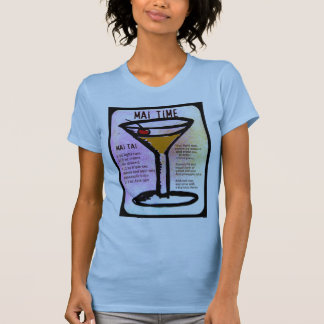 MAI TIME, MAI TAI PRINT MET RECIPE door Jill T-shirt