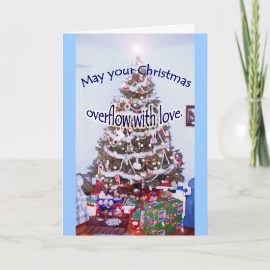 "Mai votre Noël…" carte spéciale d'ami (Devant)