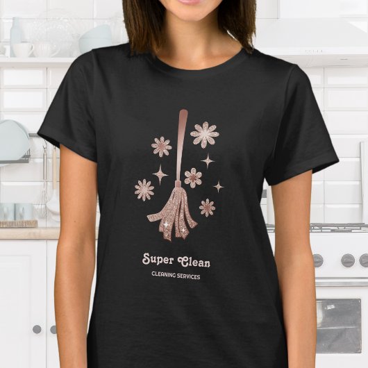 Maid Cleaning House Professional Cleaning Services T-shirt
