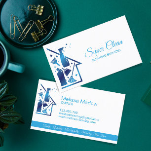 Maid Cleaning House Professional Cleaning Services Visitekaartje