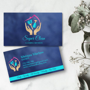 Maid Cleaning House Professional Cleaning Services Visitekaartje