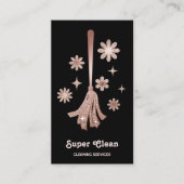 Maid Cleaning House Professional Cleaning Services Visitekaartje (Voorkant)