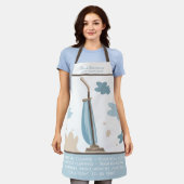 Maid Janitorial Vacuum Cleaner Boss Schort (Gedragen)