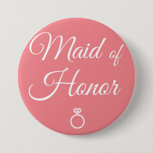 Maid of Eedring Ronde Button 7,6 Cm
