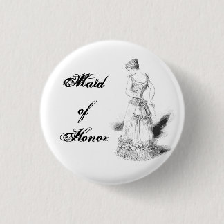 Maid of ereppin ronde button 3,2 cm