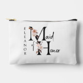 Maid of Honor Bloem Letter Boho Bloemen Custom Etui (Voorkant)