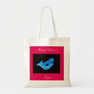 Maid of Honor Blue mermaid Tote Bag