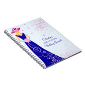 Maid of Honor Bridesmaid Custom Journal-laptop Notitieboek (Rechterzijde)