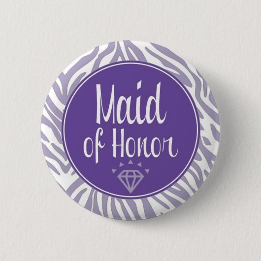 Maid of Honor Button (Voorkant)