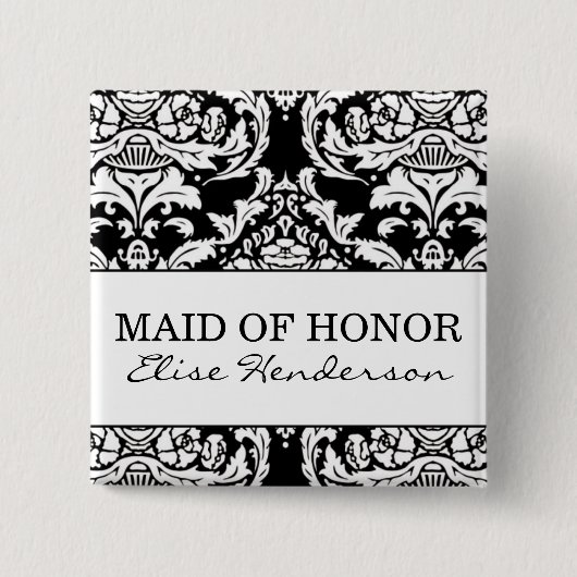 Maid of Honor Button (Voorkant)