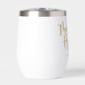 Maid of Honor Cadeaunaam Goud & Zwart (Voorkant)