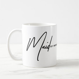 “Maid of Honor” Elegant Cadeau – Trouwfeest Mok