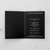 Maid of Honor Invitation Robe ROSE Pétale Trim (Intérieur)