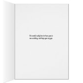 Maid of Honor Invitation with Fantasy Bride (Binnen (Rechts))