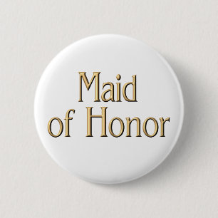 Maid of Honor-knop Ronde Button 5,7 Cm