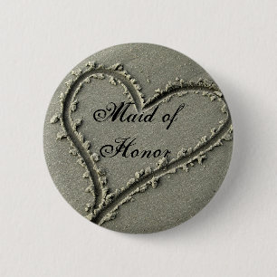 Maid of Honor-knop Ronde Button 5,7 Cm