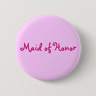 Maid of Honor-knop Ronde Button 5,7 Cm
