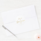 Maid of Honor - Maid or fausse feuille autocollant (Enveloppe)