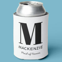 Maid of Honor Monogram Name