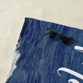 Maid of Honor Ocean Waves Beach Towel Strandlaken (In situ)