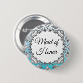 Maid of Honor Party-knop Ronde Button 5,7 Cm (Voorkant /achterkant)