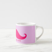 Maid of Honor Pink Mustache Espresso Mug (Droite)