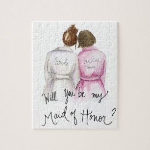 Maid of Honor? Puzzle A Bun Bride Br Bob Maid Legpuzzel