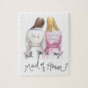 Maid of Honor? Puzzle Br Long Bride Bl Long Maid Legpuzzel