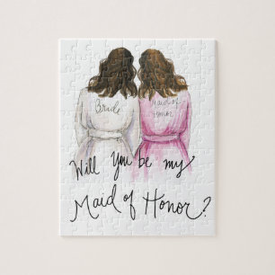 Maid of Honor? Puzzle Br Waves Bride Br Waves Maid Legpuzzel