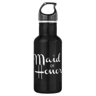 Maid of Honor Retro Script Waterfles
