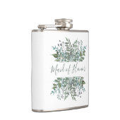 Maid of Honor Rustic Greenery Lijst Heupfles (Rechts)