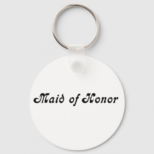 Maid of Honor Sleutelhanger (Voorkant)