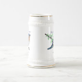 Maid of Honor Stein Wedding  Bluebird Bierpul (Center)