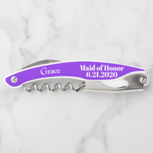 Maid of Honor Violet Wedding Kurkentrekkers