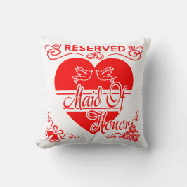 Maid of Honor's Wedding Cushion Kussen