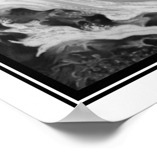 "Maid of the Mist" B&W 1937 Art Déco Imprimer (Coin)