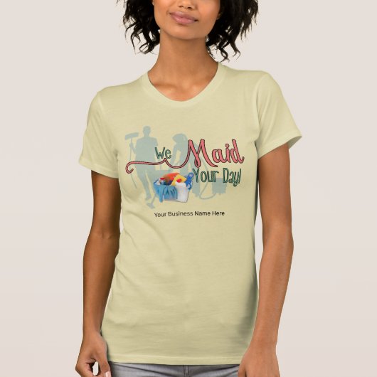 Maid Service Aangepast Shirt Grappig (Voorkant)