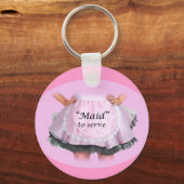 Maid to Serve Sleutelhanger (Voorkant)