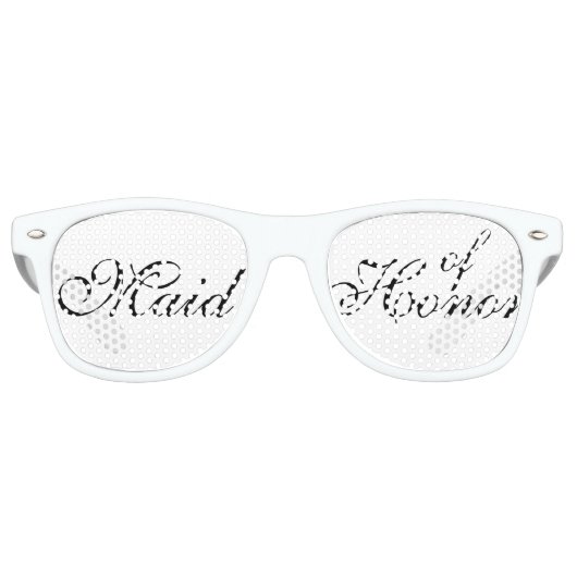 MAID VAN HONOR Party Shades Retro Zonnebril (Voorkant)
