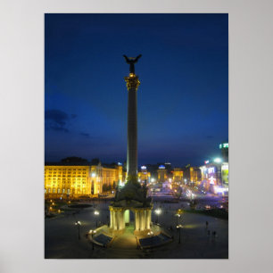 Maidan Nezalezhnosti Kyiv Poster