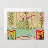 Maiden Goddess Athena Briefkaart (Voorkant / Achterkant)