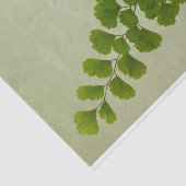 Maiden Hair Fern Frond Tissuepapier (Detail)