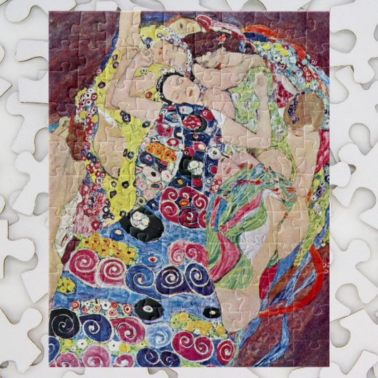 Maiden (Maagd), Gustav Klimt, Art Nouveau Legpuzzel