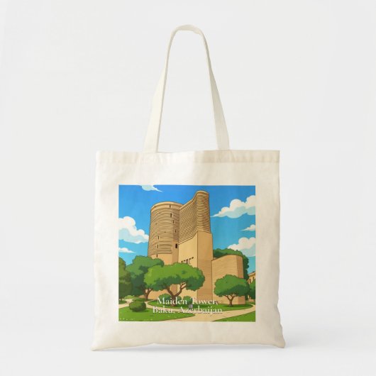 Maiden Tower - Canvas tas (Voorkant)