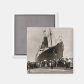 Maiden Voyage of RMS Lusitania 13 september 1907 Magneet (Voorkant / Achterkant)