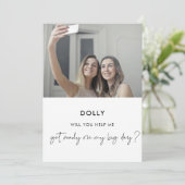 M'aiderez-vous à me préparer à ma grande carte (Debout devant)