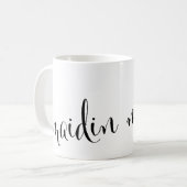 maidin mhaith Good Morning Irish Gaelic Mug (Devant gauche)
